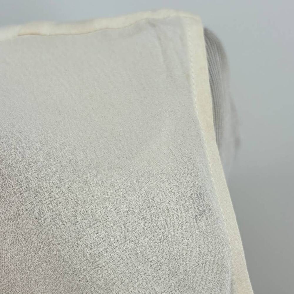 Dion Lee Cream Silk Sleeveless Wrap Dress - Picture 10 of 13